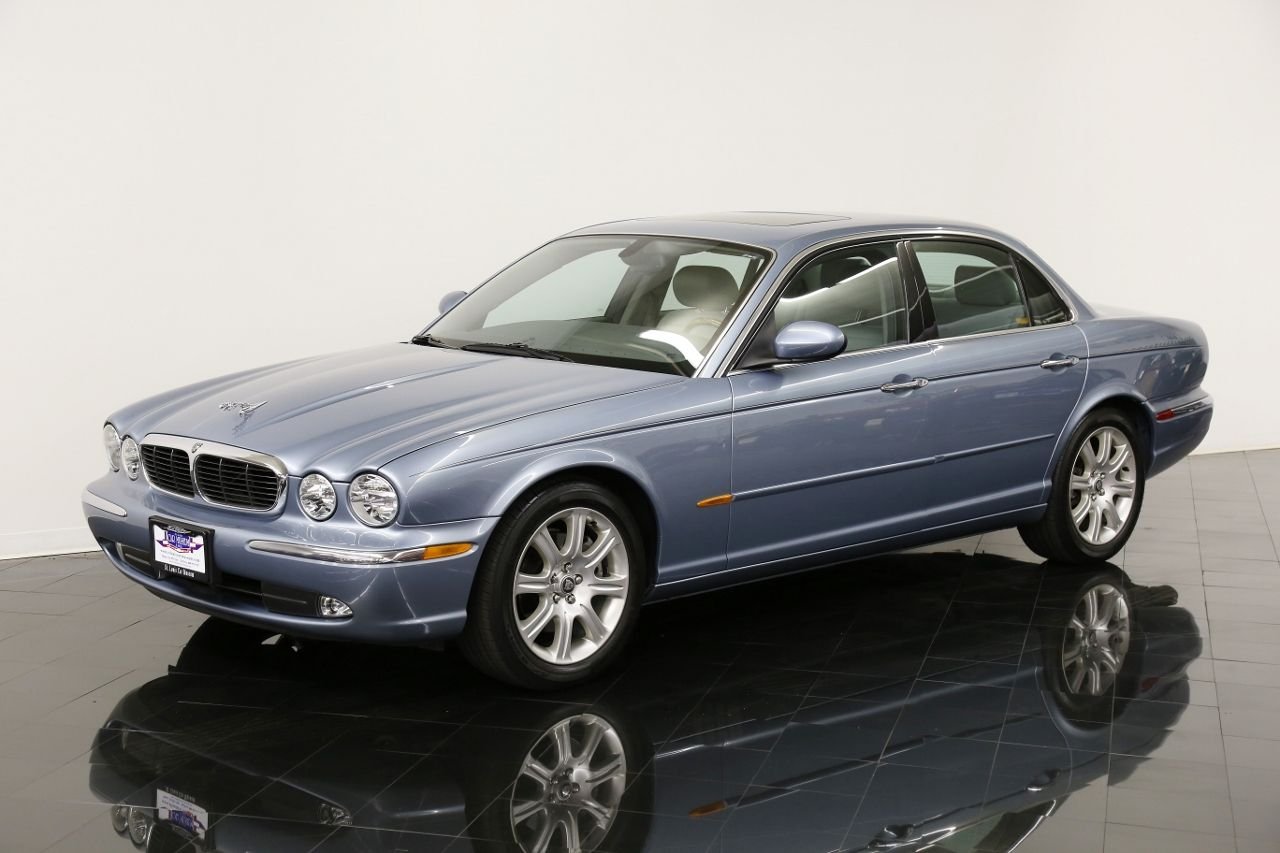 Jaguar XJ (2002-2009) klapsleutel, 4 knop remote