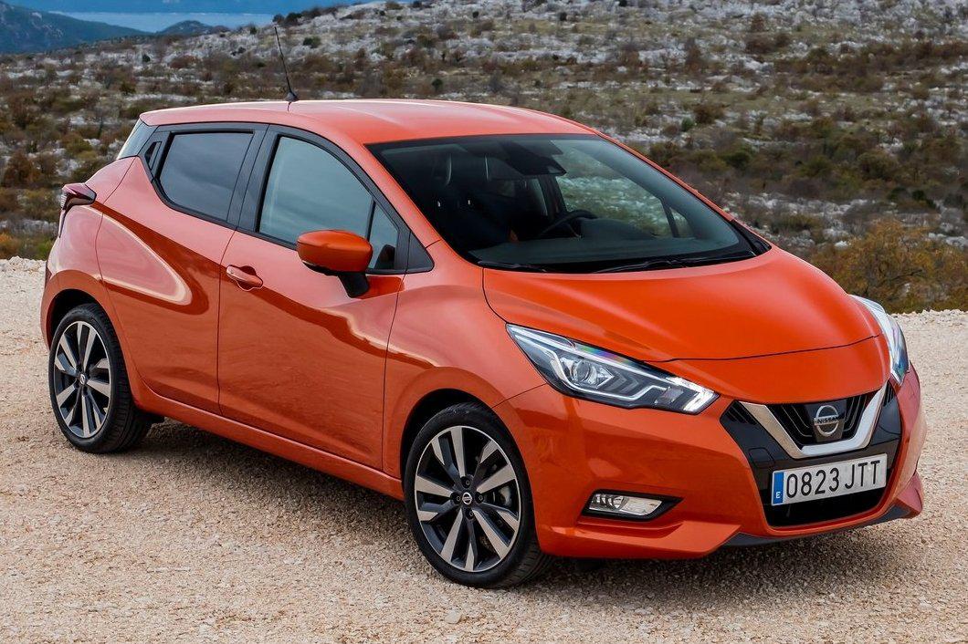 Nissan Micra (2016-2020) klapsleutel, 3 knop remote