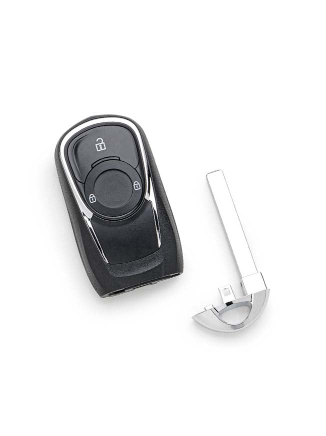 Opel Mokka (2017-2020) sleutel, proximity, 2 knop remote