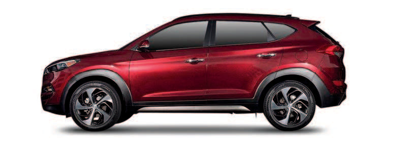 Hyundai Tucson (2018-2020) proximitykey, 3 knop remote