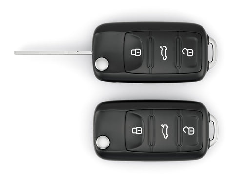 Seat Alhambra (2010-2016) klapsleutel, 3 knop remote