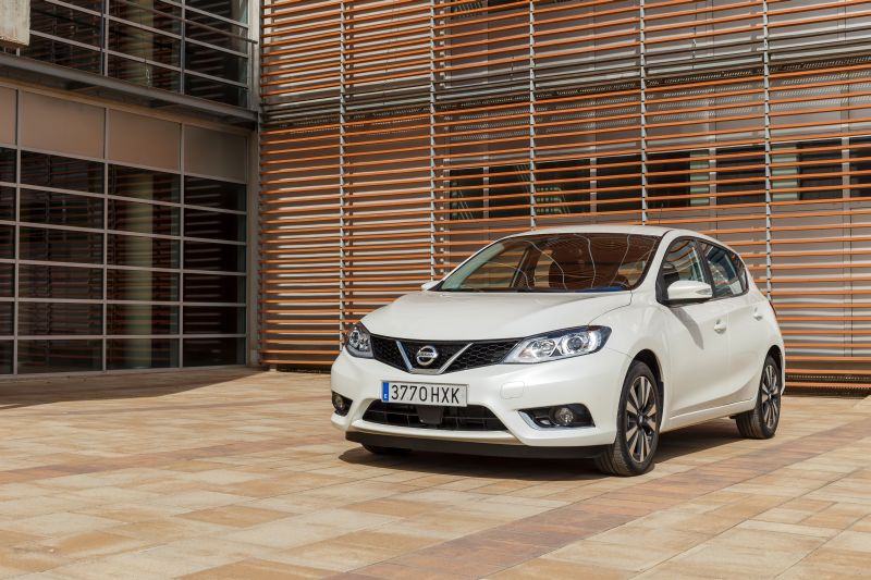 Nissan Pulsar (2014-2018) klapsleutel, 3 knop remote