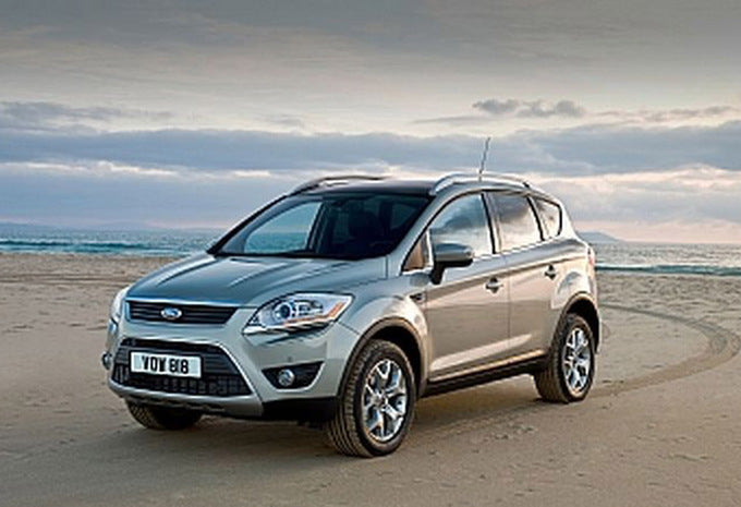 Ford Kuga (2008-2012) klapsleutel, 3 knop remote