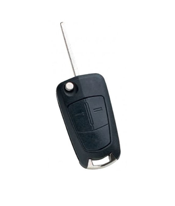 Opel Astra (2004-2011) klapsleutel, 2 knop remote
