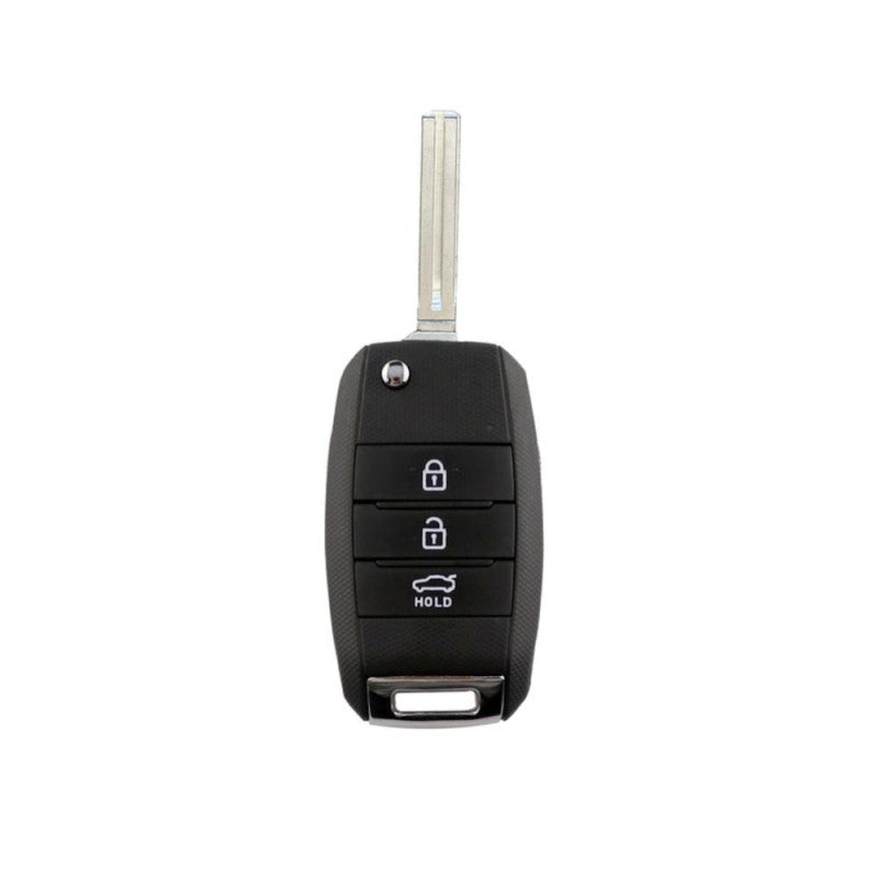 Kia Ryo (2016-2019) klapsleutel, 3 knop remote