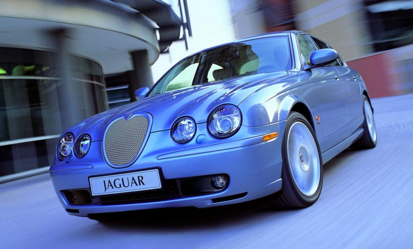 Jaguar S-type (1999-2008) klapsleutel, 4 knop remote