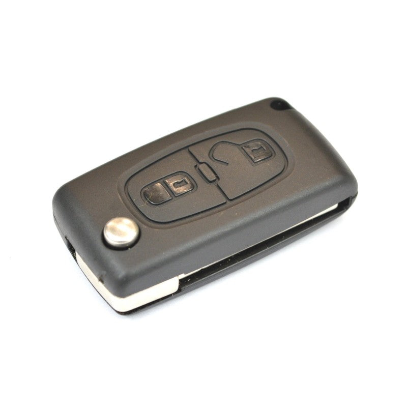 Peugeot 5008 (2009-2016) klapsleutel, 2 knop remote