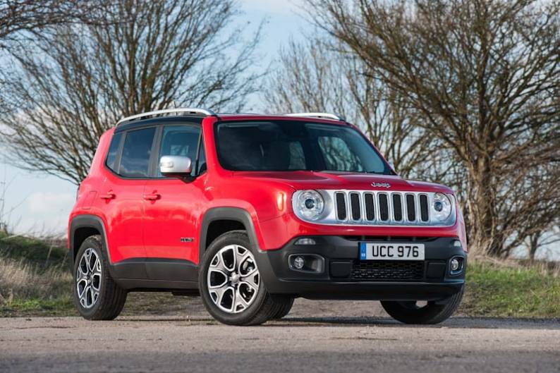 Jeep Renegade (2014-2016) klapsleutel, 4 knop remote