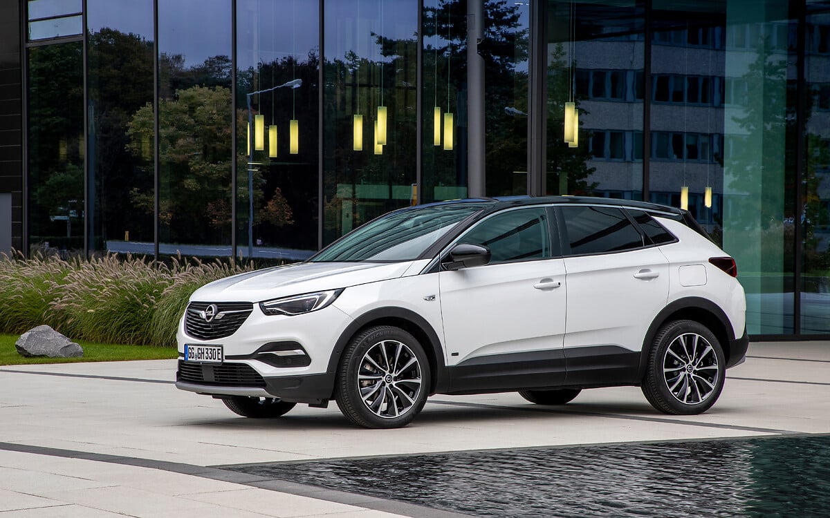 Opel Grandland X (2018-2022) klapsleutel, 3 knop remote