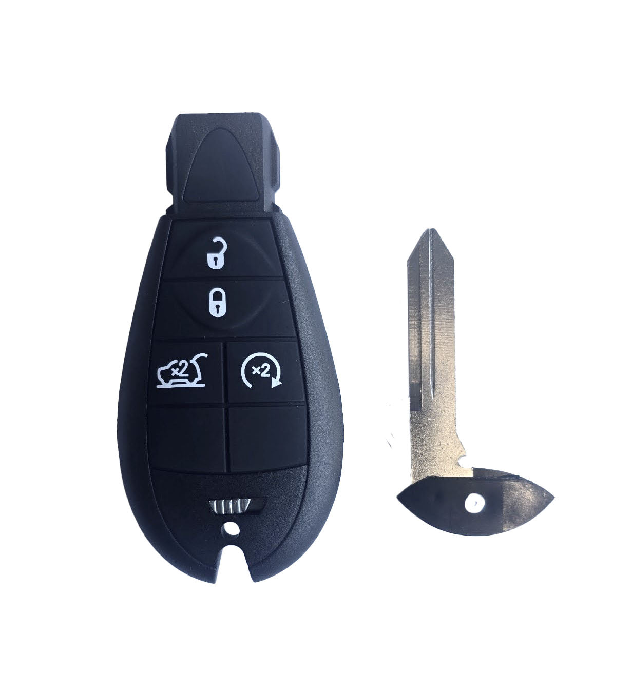 Jeep Grand Cherokee (2014-2019) sleutel, 4 knop remote