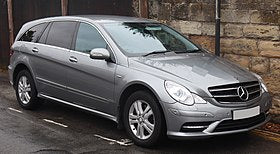 Mercedes-Benz R-klasse (2005-2013) sleutel, 3 knop remote