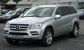 Mercedes-Benz GL-klasse (2006-2012) sleutel, 3 knop remote