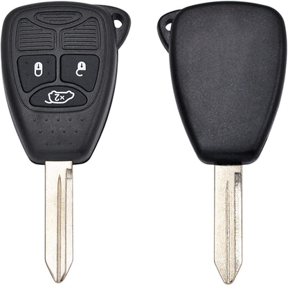 Dodge Dakota (2005-2008) sleutel, 3 knop remote