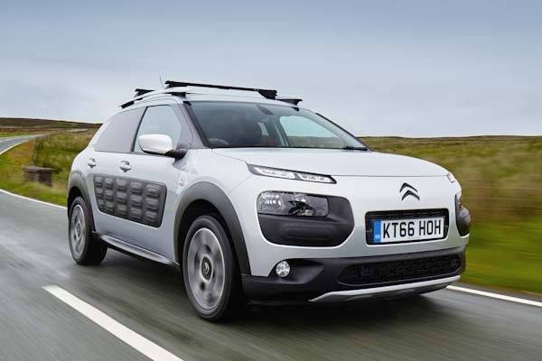 Citroën C4 Cactus (2014-2018) klapsleutel, 3 knop remote