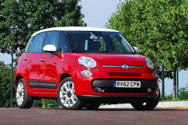 Fiat 500L (2012-...) klapsleutel, 3 knop remote