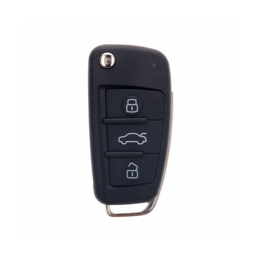 Audi A4 (2004-2008) klapsleutel, 3 knop remote