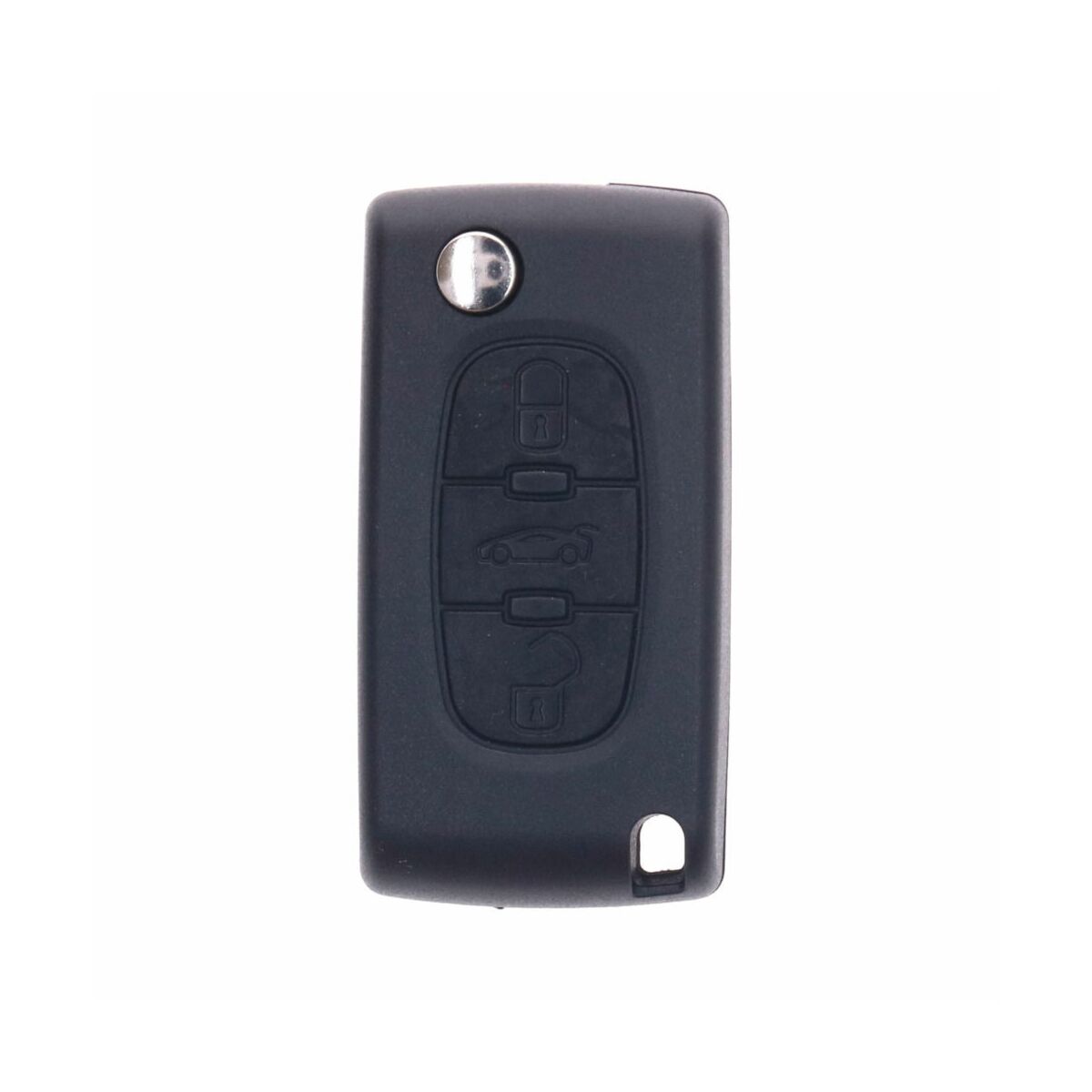 Peugeot 207 (2006-2014) klapsleutel, 2/3 knop remote