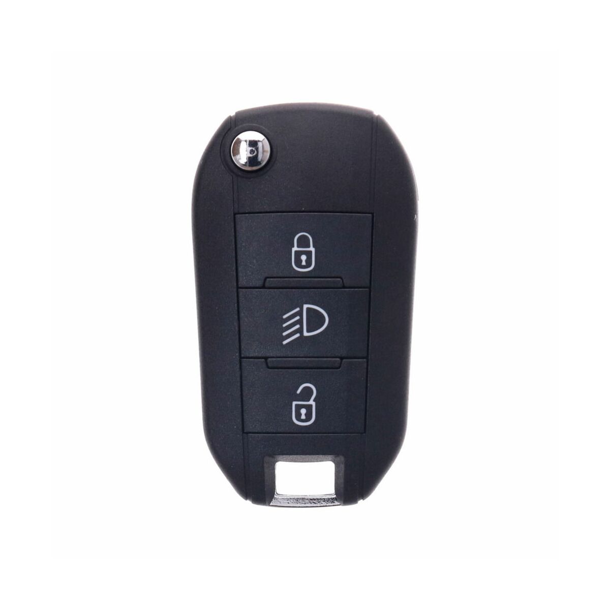 Peugeot 301 (2012-2018) klapsleutel, 3 knop remote