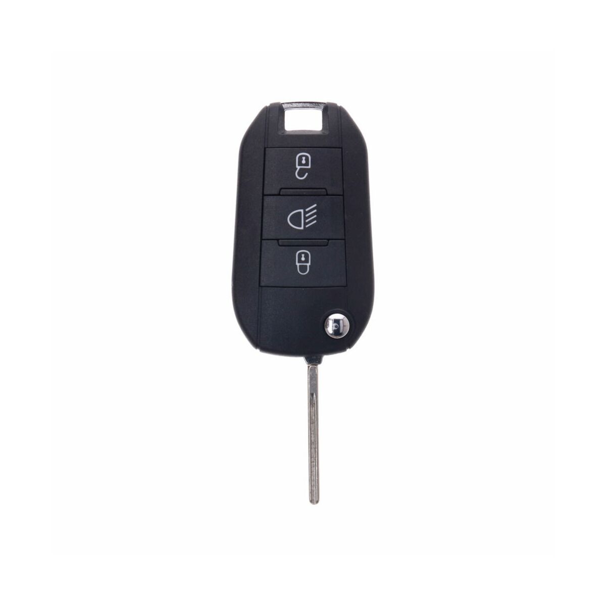 Peugeot 301 (2012-2018) klapsleutel, 3 knop remote