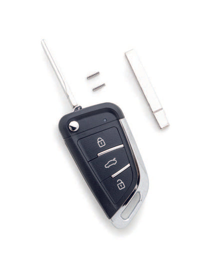 Seat Toledo (2013-2019) klapsleutel, 3 knop remote