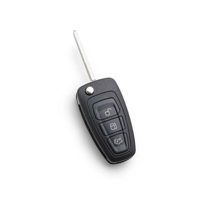 Ford C-Max (2010-...) klapsleutel, 3 knop remote