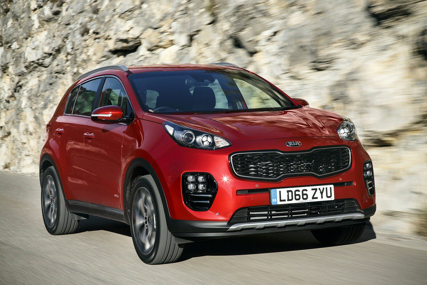 Kia Sportage (2015-2018) smartkey, 3 knop keyless