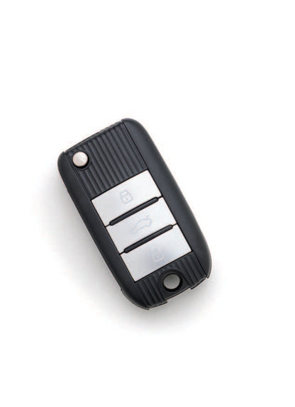 MG ZS (2017-2024) klapsleutel, 3 knop remote