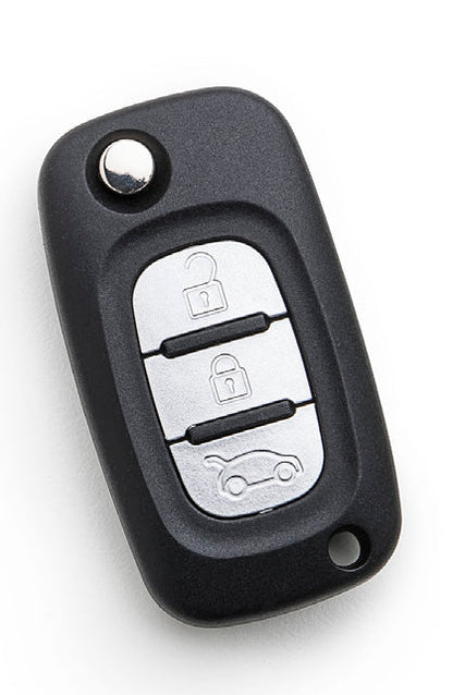 Renault Twingo (2014-...) klapsleutel, 2/3 knop remote