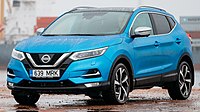 Nissan Qashqai (2013-2021) sleutel, keyless, 2 knop remote