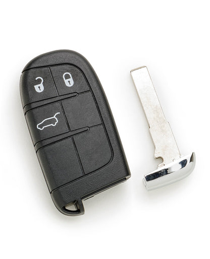 Jeep Compass (2014-...) proximitykey, 3 knop remote