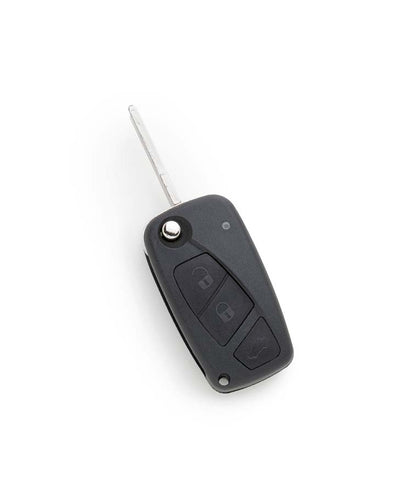 Fiat Panda (2003-2011) klapsleutel, 3 knop remote