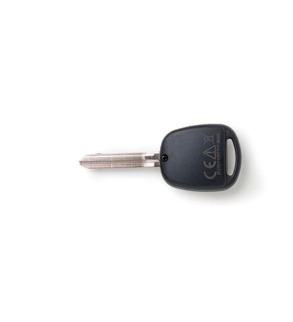 Toyota Hilux (1999-2005) sleutel, 2 knop remote