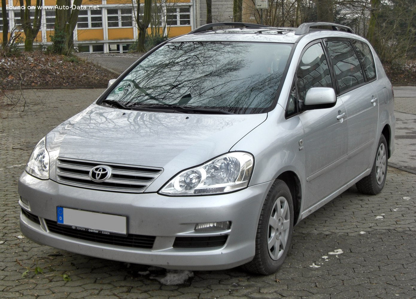Toyota Avensis Verso (2003-2009) sleutel, 2 knop remote
