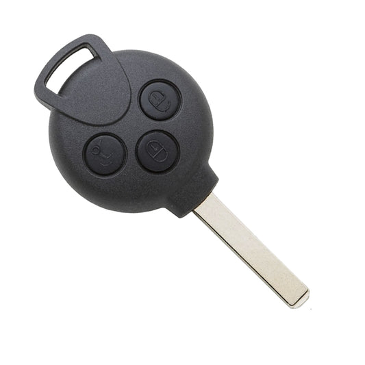 Smart Fortwo (2007-2016) sleutel, 3 knop remote