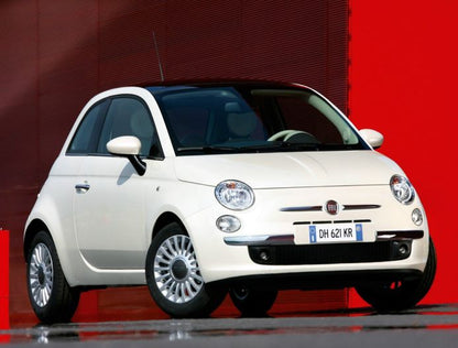 Fiat 500 (2007-...) klapsleutel, 3 knop remote