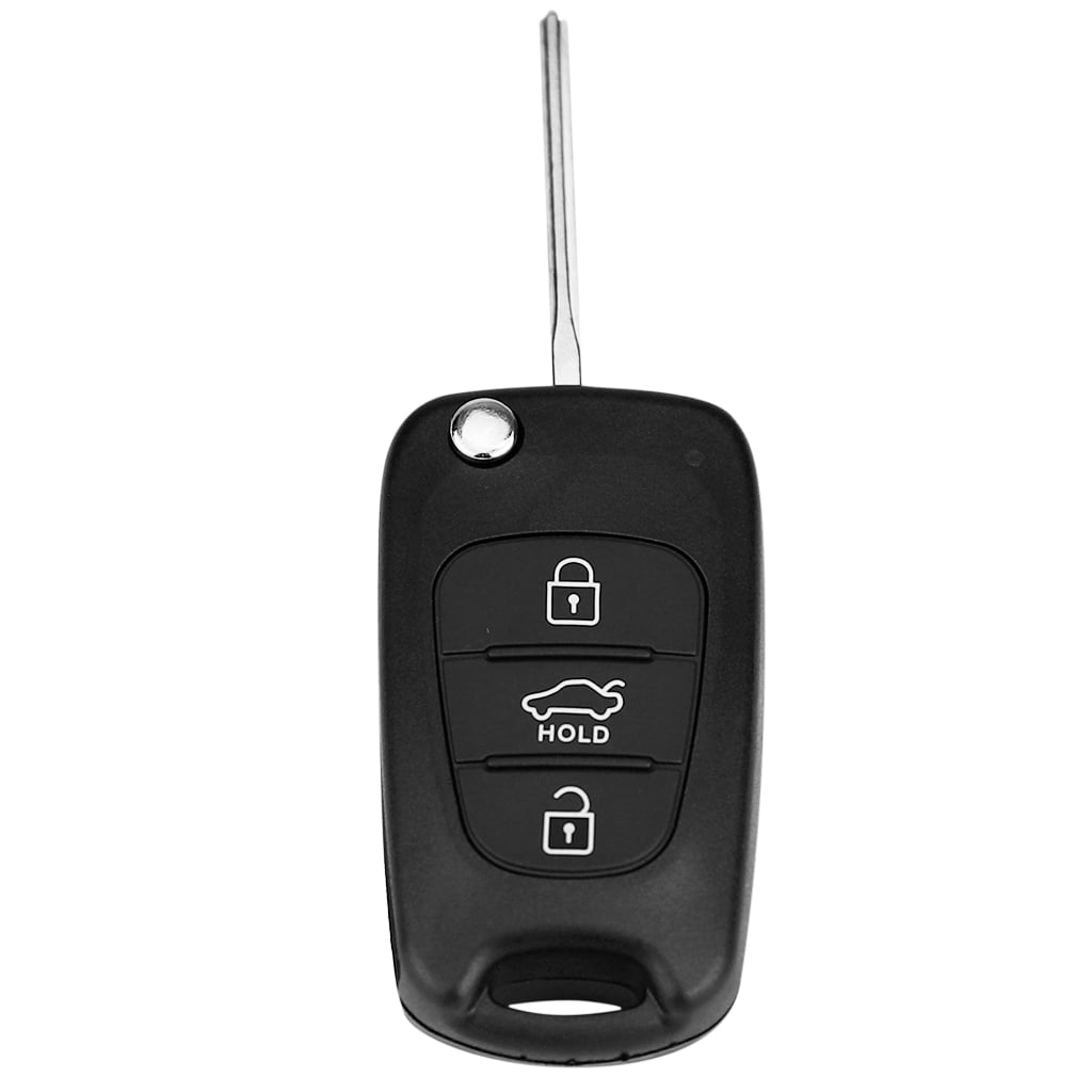 Hyundai i20 (2008-2014) klapsleutel, 3 knop remote