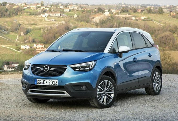 Opel Crossland X (2017-2022) klapsleutel, 3 knop remote