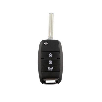 Kia Ryo (2016-2019) klapsleutel, 3 knop remote