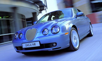 Jaguar S-type (1999-2008) klapsleutel, 4 knop remote