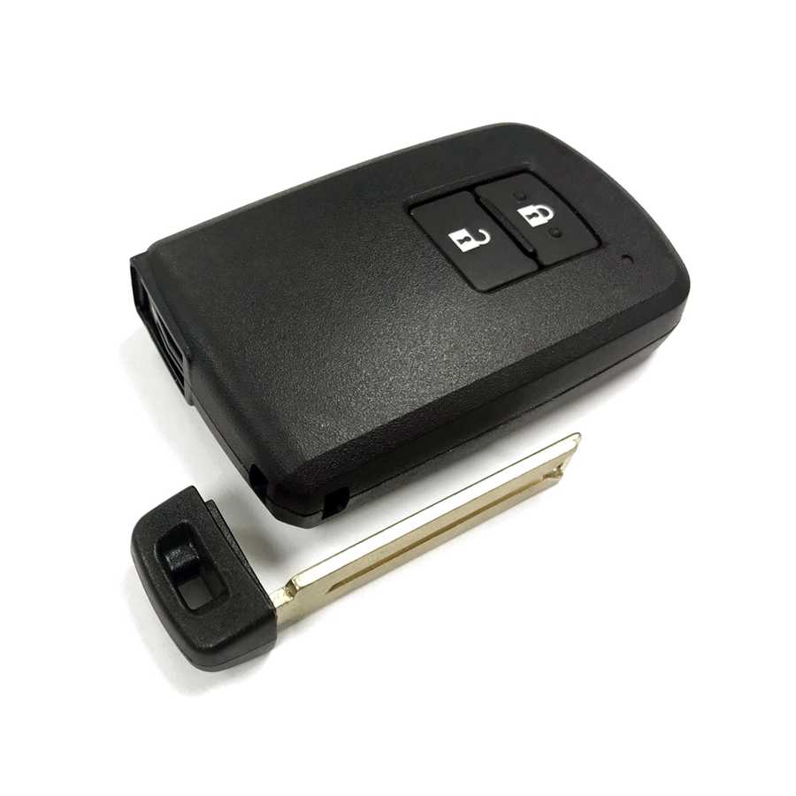 Toyota Auris (2015-2018) proximity sleutel, 2 knop remote