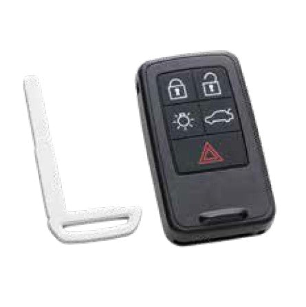 Volvo S80 (2006-2016) sleutel, 5 knop remote